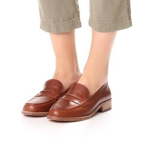 Madewell Elinor Loafers in Brown 9